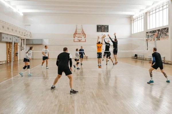 volleyball training gym